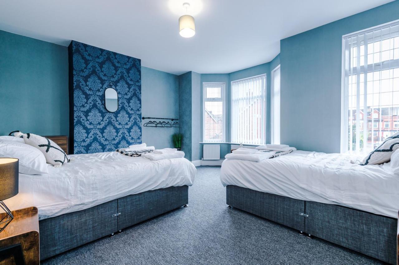 3 Bed Property, Upto 8 Guests Near City Centre Manchester Luaran gambar